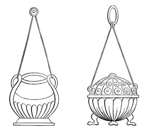 Függesztett lámpák, 9. század, 1870 alkotó: Unbekannt