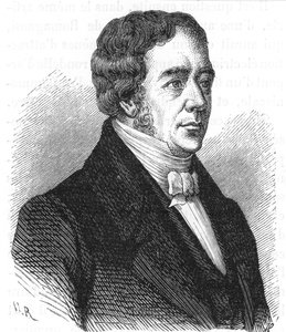 Hans Christian Oersted, dán fizikus, [c1870] alkotó: Unbekannt