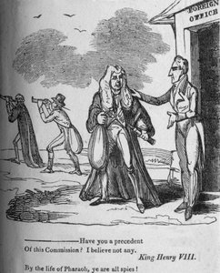 Van precedense ennek a Bizottságnak, azt hiszem, nincs, c1820. alkotó: Unbekannt
