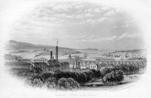 Hayle St Ives a távolban, c1860 alkotó: Unbekannt