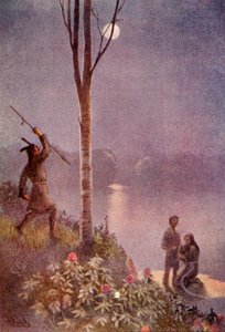 Megtámasztotta lándzsáját, és megütötte az övet”, 1914. alkotó: Unbekannt