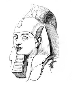 Ramszesz feje, 1848 alkotó: Unbekannt