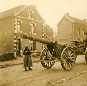 Nehéztüzérség, c1914-c1918 alkotó: Unbekannt