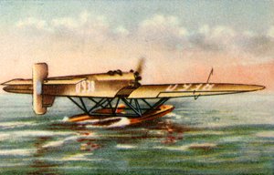 Heinkel He 5b floatrepülőgép, 1920-as évek, 1932. alkotó: Unbekannt