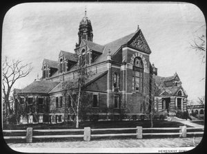 Hemenway Gymnasium, Harvard Egyetem, Massachusetts, USA, 19. század vége vagy 20. század eleje alkotó: Unbekannt