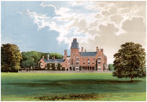 Hemsted Park, Staplehurst közelében, Kent államban, Cranbrook vikomt otthona, 1880 alkotó: Unbekannt