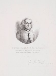 Henry Baker, természettudós alkotó: Unbekannt