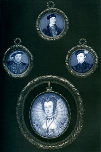 VII. Henrik, VIII. Henrik, VI. Edward, I. Erzsébet, 16. század, 1896 alkotó: Unbekannt