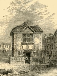 Hickss Hall 1750 körül, 1872 körül. alkotó: Unbekannt