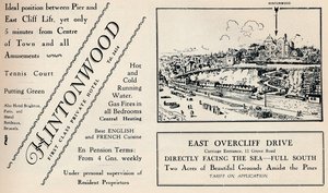 Hintonwood - Első osztályú magánszálló, 1929 alkotó: Unbekannt
