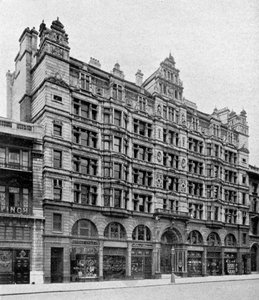 Holborn a Birkbeck Bank előtt, London, 1904 alkotó: Unbekannt