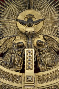 Szentlélek és angyalok, Szent István bolgárok temploma., Isztambul, Turquie alkotó: Unbekannt