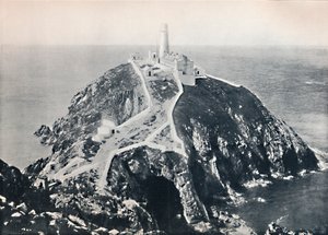 Holyhead – The South Stack, világítótorony, 1895 alkotó: Unbekannt