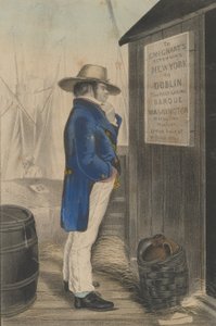 Homeward Bound New York, kb. 1860. alkotó: Unbekannt