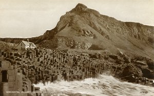 Vízszintes oszlopok, Giants Causeway, 19. század vége – 20. század eleje. alkotó: Unbekannt