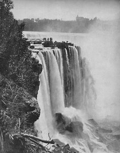 Horseshoe Falls, Niagara, 1897. alkotó: Unbekannt