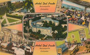 Hotel Del Prado, Barranquilla, Kolumbia, 1940-es évek alkotó: Unbekannt