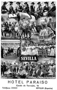 Hotel Paraiso, Sevilla, Spanyolország, XX. század alkotó: Unbekannt
