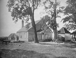 Ház, amelyben Stonewall Jackson meghalt, Richmond, Virginia, 1897. alkotó: Unbekannt