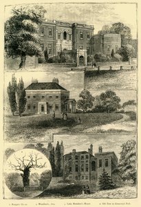 Houses Round Greenwich Park, 1878. alkotó: Unbekannt