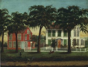 Házak a Fox River-en, Illinois, 188190. alkotó: Unbekannt