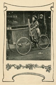 Hogyan szállítják a kenyeret Párizsban, 1901. alkotó: Unbekannt