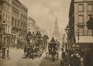 Hogyan változott London azóta, hogy a külső utasok toppereket viseltek, c1900, c1935. alkotó: Unbekannt