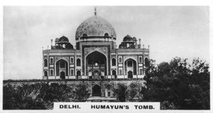 Humayuns sírja, Delhi, India, 1925 alkotó: Unbekannt