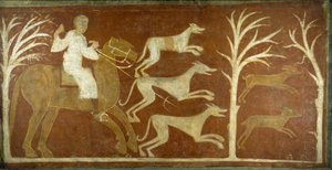 Vadászhely, 12. század első fele valószínűleg 1129-34. alkotó: Unbekannt