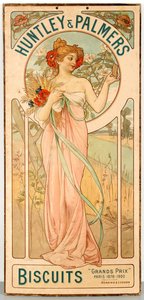 Huntley & Palmers Biscuits, 1900-as évek. alkotó: Unbekannt