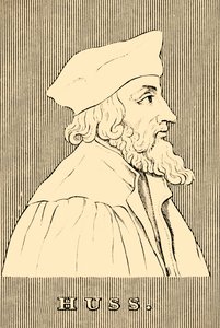 Husz, c1369-1415, 1830. alkotó: Unbekannt