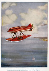 Macchi egysíkú hidroplán, Schneider Trophy, 1929. szeptember alkotó: Unbekannt