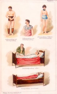 Hidroterápiás kezelések, c1902 alkotó: Unbekannt