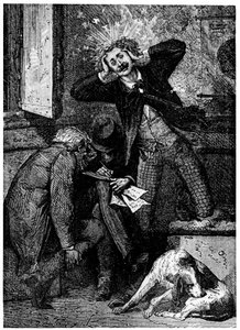 Illusztráció: Jules Verne: A Földtől a Holdig, 1865 alkotó: Unbekannt