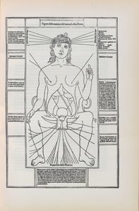 Illusztráció Johannes de Ketham Fasciculo di medicina című művéből, 1493. alkotó: Unbekannt