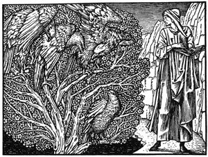 Illusztráció a Kelmscott Press kiadásából, a Works of Geoffrey Chaucer, 1896, 1964 alkotó: Unbekannt