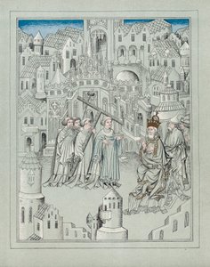 Illusztráció a legendás angol lovag, Sir John Mandeville utazásaiból, c1372 alkotó: Unbekannt