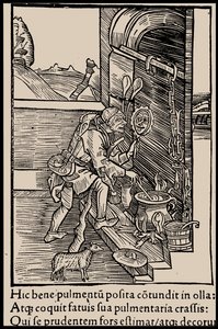 Illusztráció Sebastian Brant Bolondok hajója című könyvéhez, 1497. alkotó: Unbekannt