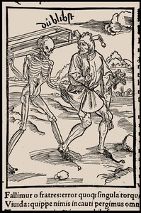 Illusztráció Sebastian Brant Bolondok hajója című könyvéhez, 1497. alkotó: Unbekannt