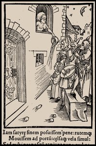 Illusztráció Sebastian Brant Bolondok hajója című könyvéhez, 1497. alkotó: Unbekannt