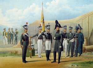 Birodalmi Életőrző Sapper Zászlóalj, 1812. alkotó: Unbekannt
