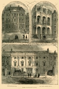 Lincolns Inn Fieldsben, 1881. alkotó: Unbekannt