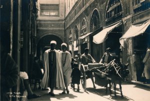 A bazárban, Tuniszban, Egyiptomban, 1936 alkotó: Unbekannt