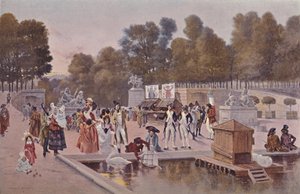 A Tuileriák kertjében, 1896 alkotó: Unbekannt