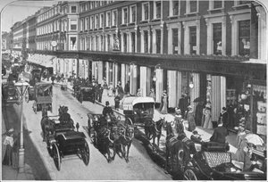 Westbourne Grove-ban, Notting Hillben, Londonban, 1903 1903 alkotó: Unbekannt