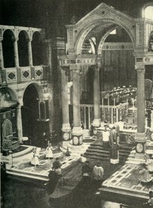 A Westminsteri katedrálisban, 1948. alkotó: Unbekannt