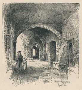 A kolostorban, 1895 alkotó: Unbekannt