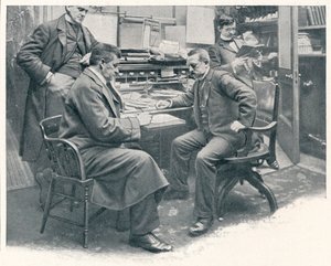Az amerikai konzulátus főkonzul-helyettesi irodájában, London, 1903 1903 alkotó: Unbekannt