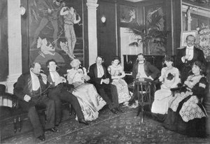 Az Electrophone Salonban, Gerrard Street, London, 1903 1903 alkotó: Unbekannt