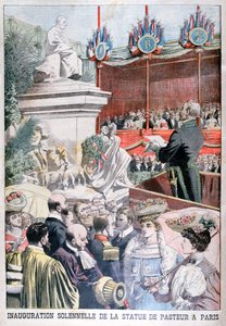 Louis Pasteurs szobor felavatása, Párizs, 1904 alkotó: Unbekannt